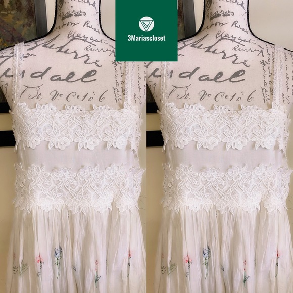 Anthropologie x Love Sam Fantine Lace Maxi Dress - Picture 7 of 9